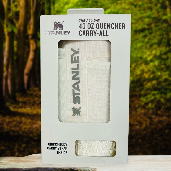 Stanley Other - Stanley All Day 40 oz Quencher Carry-All | Crossbody Bag w/Phone Pocket Cream